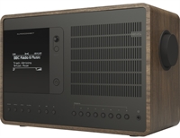 REVO SUPERCONNECT DIGITAL LUKSUS RADIO - WALNUT | BLACK ALUMINIUM